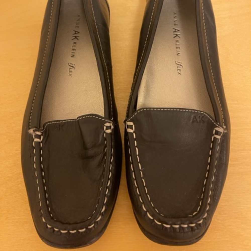 Anne Klein iflex black loafers